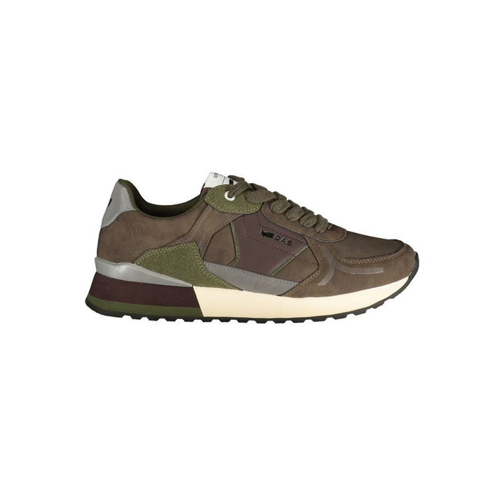 Gas Verde Polyurethane Men's Sneaker
