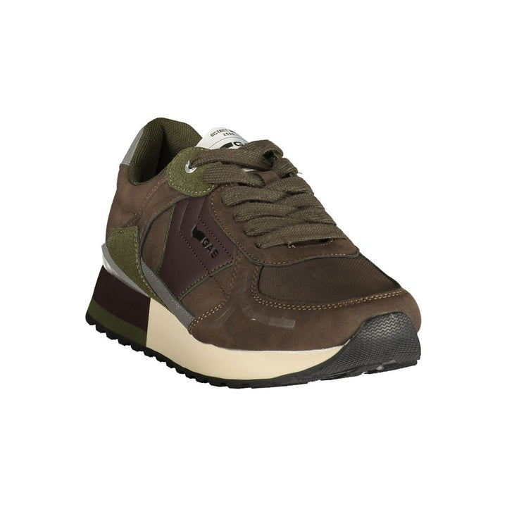 Gas Verde Polyurethane Men's Sneaker