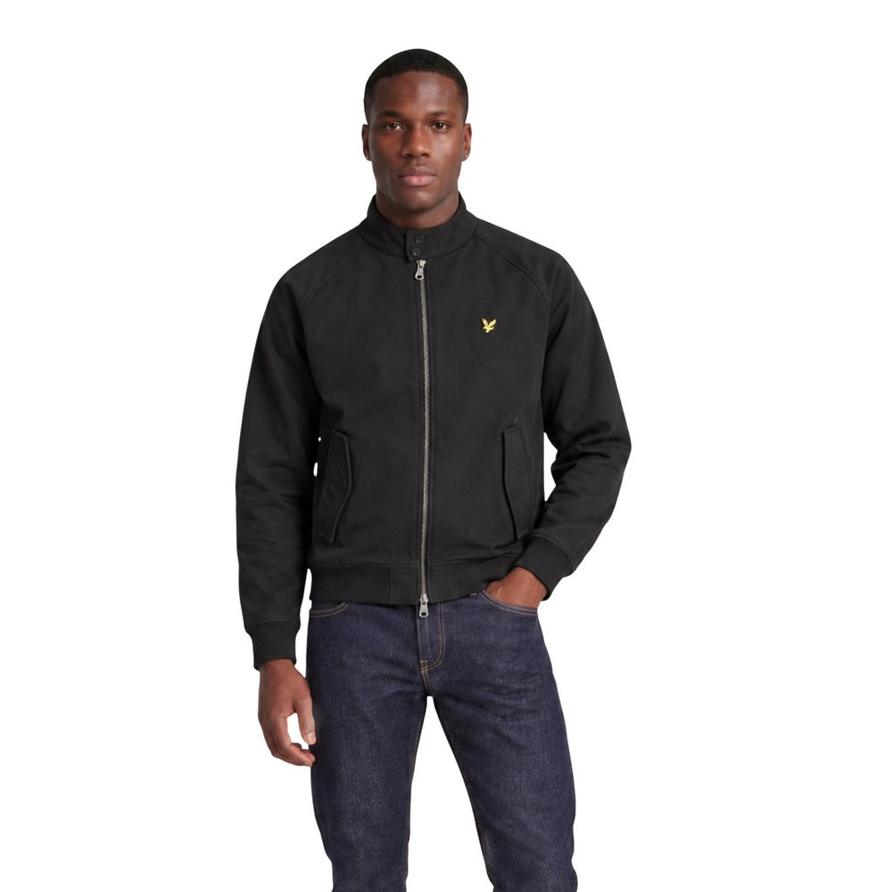 Lyle & Scott Black Polyester Full-Length Jacket