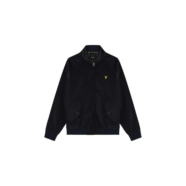Lyle & Scott Blue Cotton Biker Jacket
