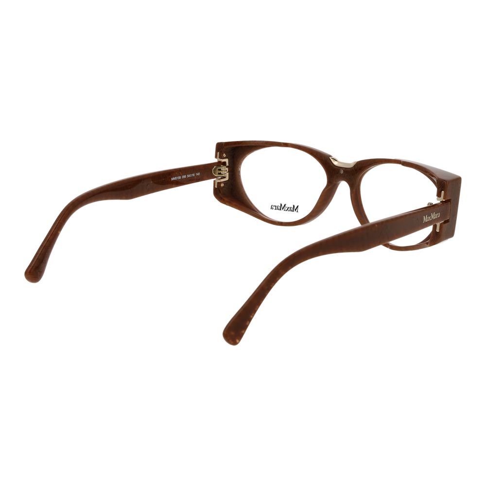 Max Mara Brown Plastic Glasses (Frames)