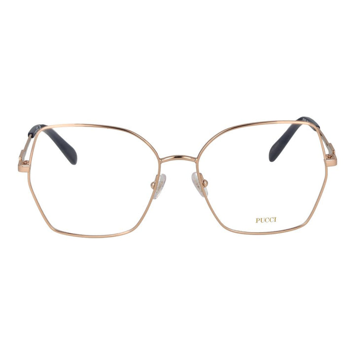 Emilio Pucci Gold Metal Glasses (Frames)