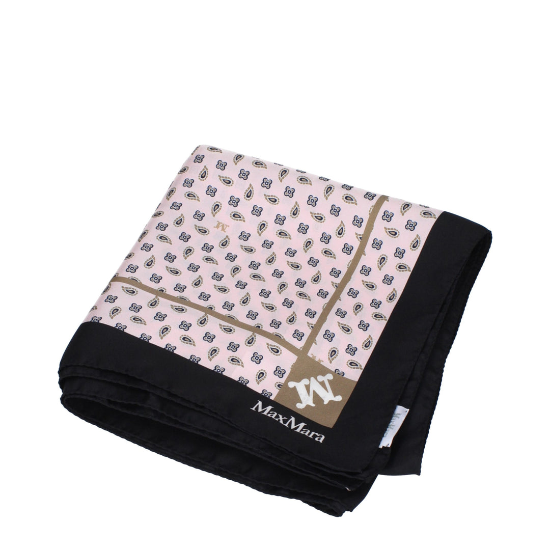 Max Mara Pink Silk Foulard