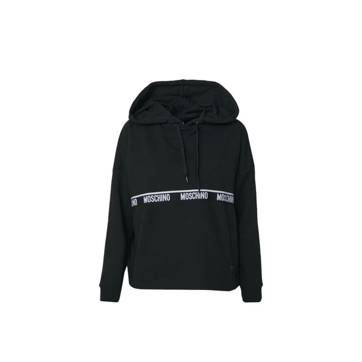Moschino Black Cotton Sweatshirt