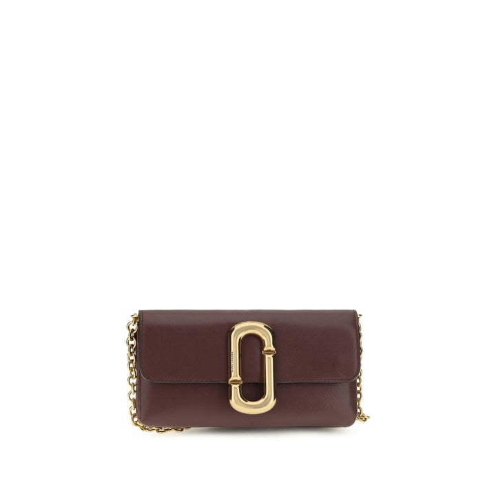 Marc Jacobs Brown Calf Leather Bos Taurus Wallet