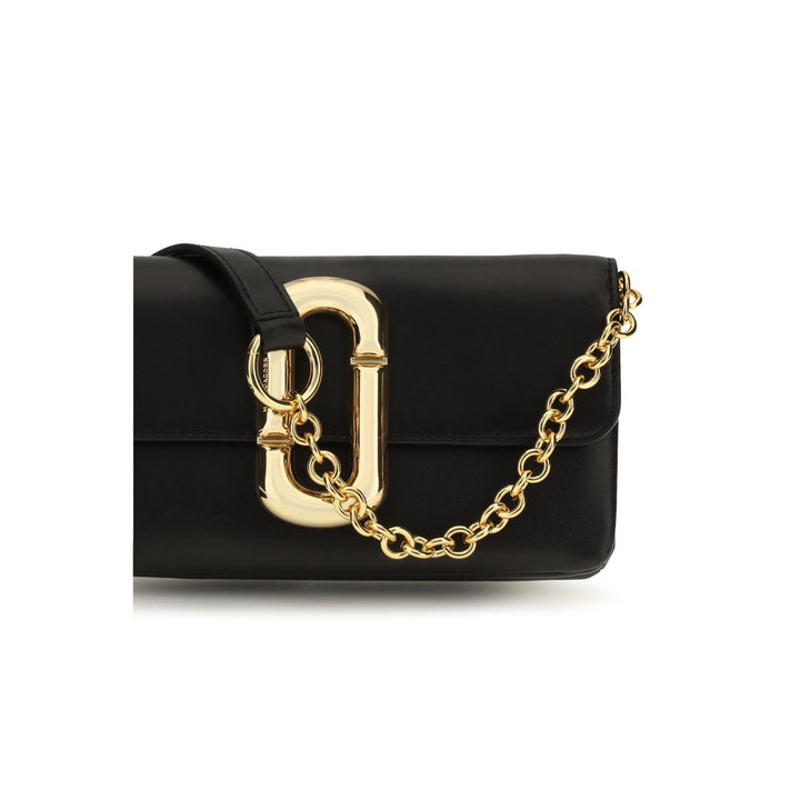 Marc Jacobs Black Calf Leather Bos Taurus Wallet