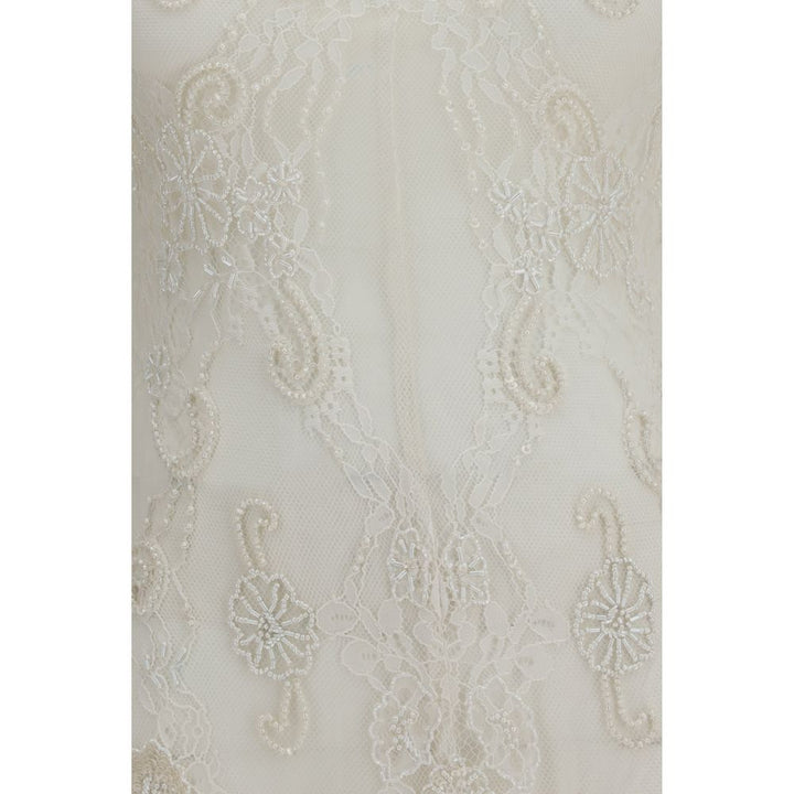 Blumarine White Polyamide Casual Dress