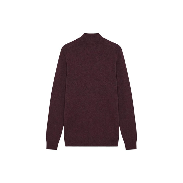 Lyle & Scott Bordeaux Cotton Sweatshirt