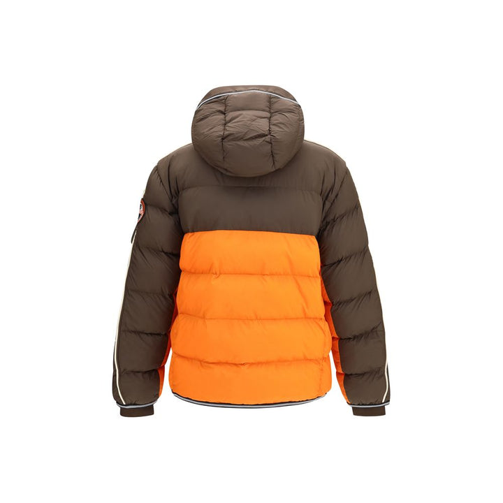 Napapijri Multicolor Recycled Polyester Full-Length Jacket