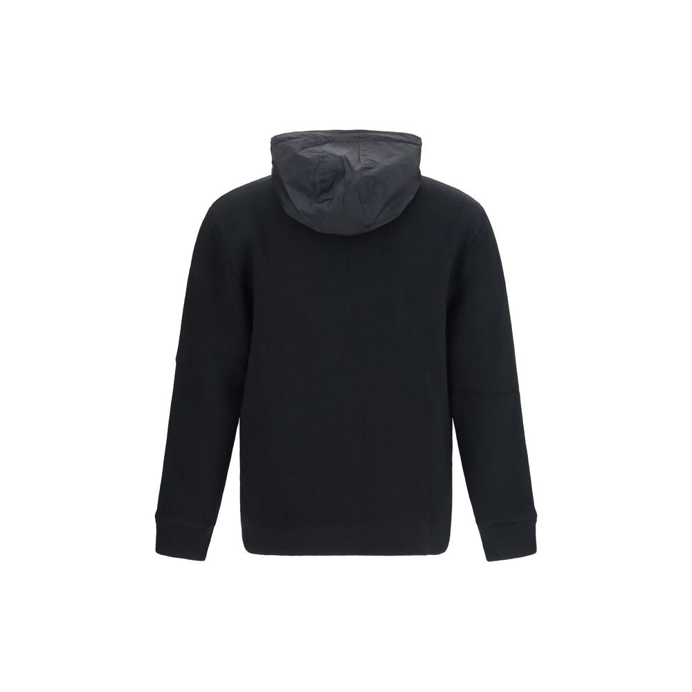 C.P. Company Black Wool Oves Aries Sweater