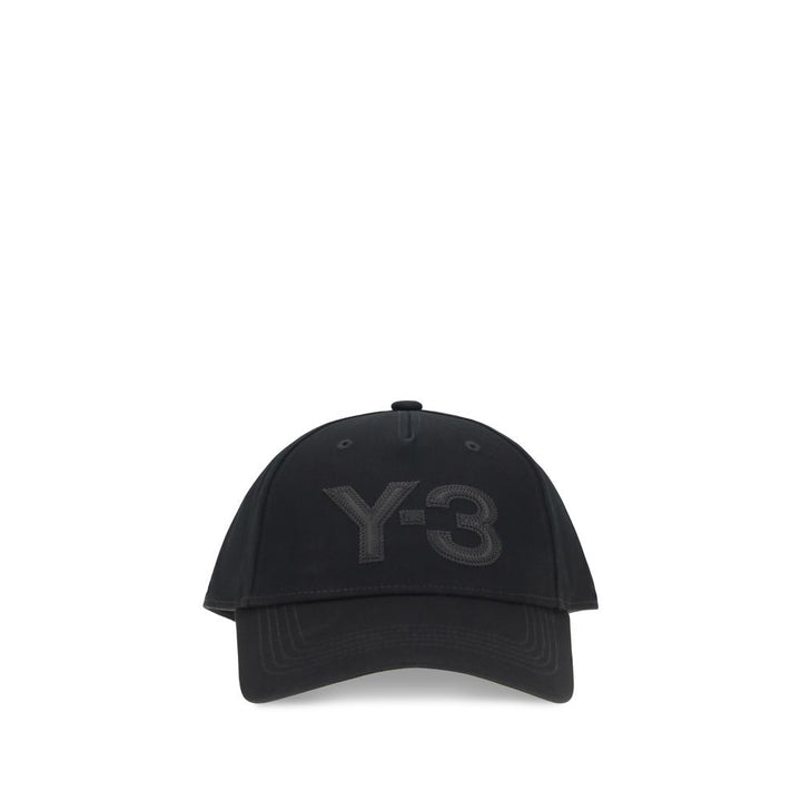 Y-3 Black Cotton Cap (Baseball Hat)