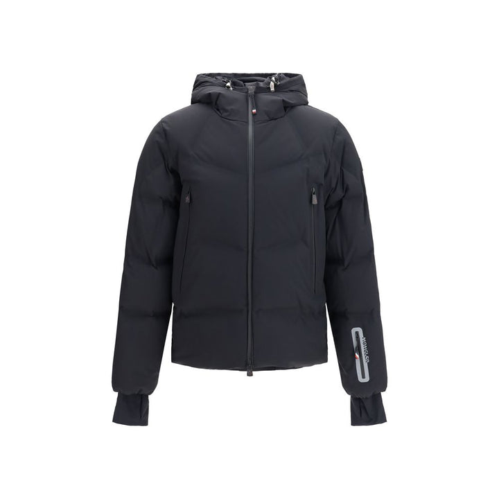Moncler Grenoble Black Polyamide Full-Length Jacket