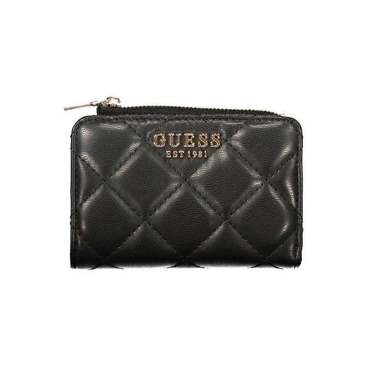 Guess Jeans Black Polyurethane Women's Wallet