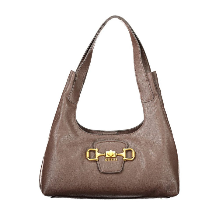 Guess Jeans Brown Polyurethane Womens Bag