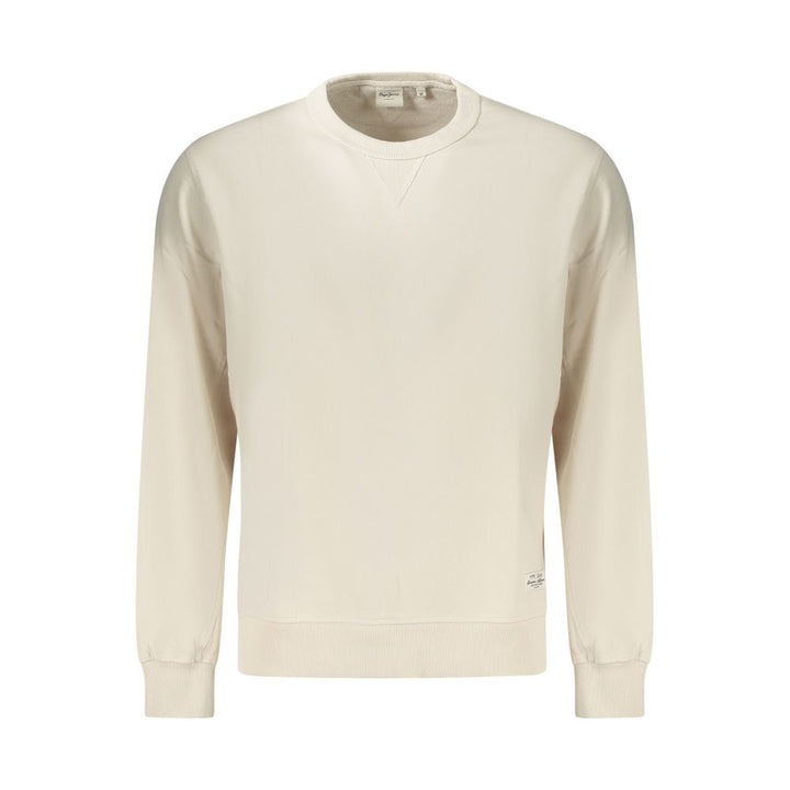 Pepe Jeans Bianco Cotton Men's Sweatshirt