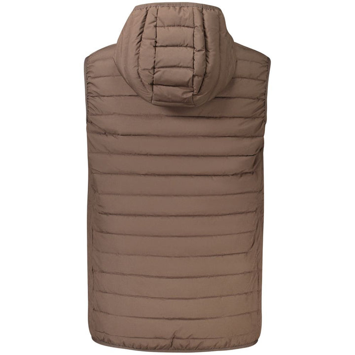 Accademia Militare Brown Polyester Men's Jacket