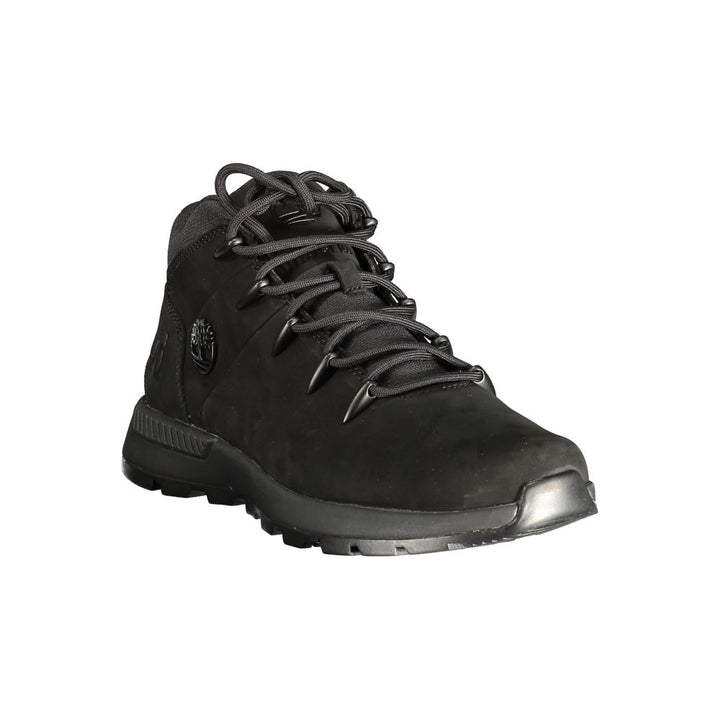 Timberland Black Polyester Mens Sneaker