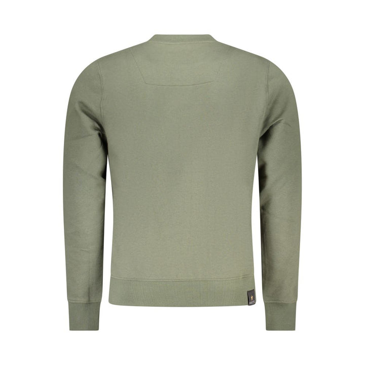 Accademia Militare Green Cotton Sweatshirt