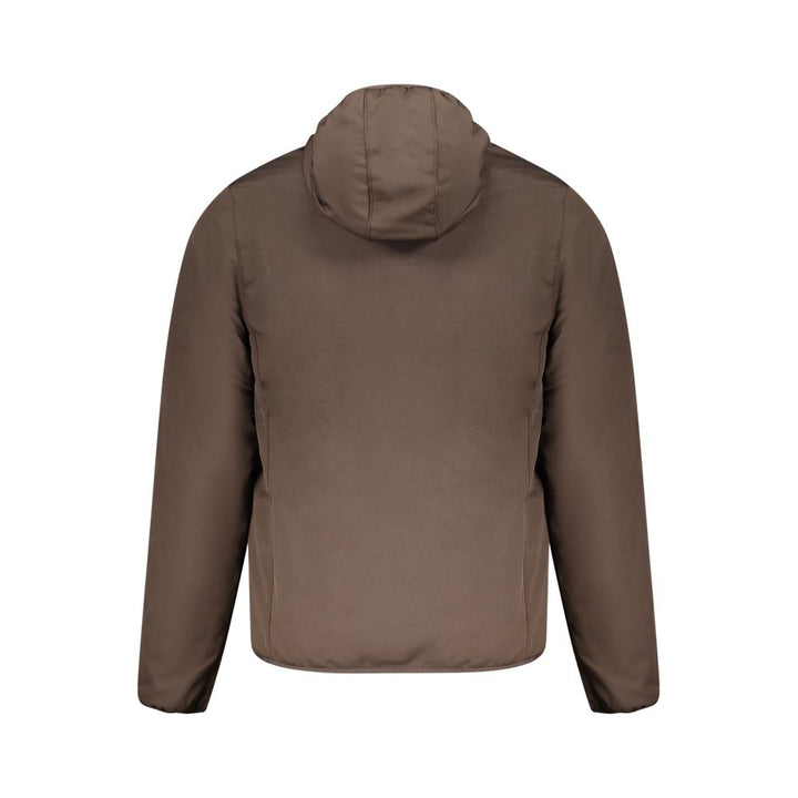 Accademia Militare Brown Polyester Shell Jacket