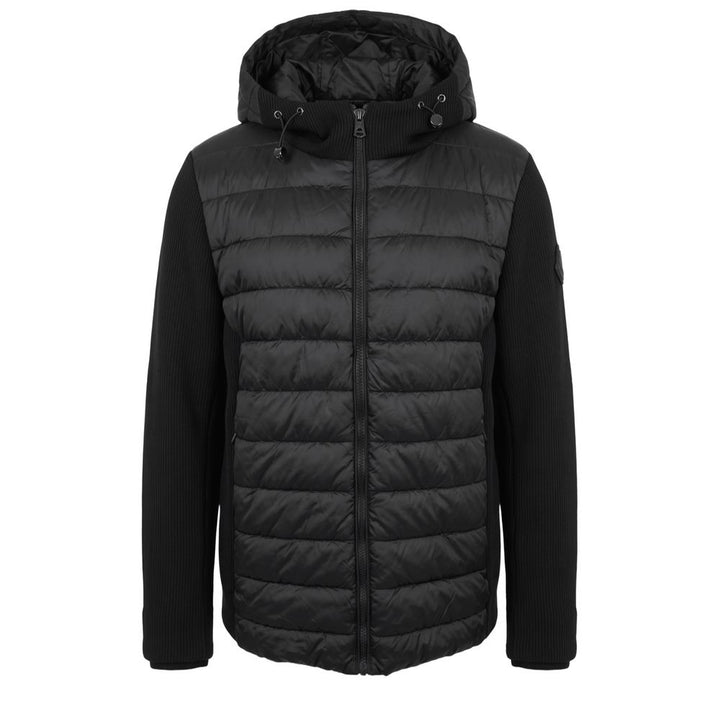 Baldinini Trend Black Polyester Men Jacket