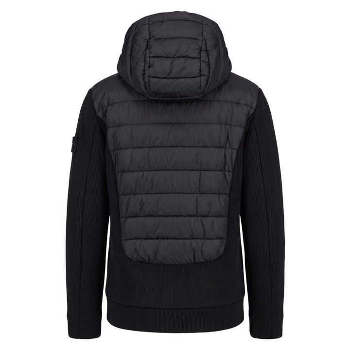 Baldinini Trend Black Polyester Men Jacket