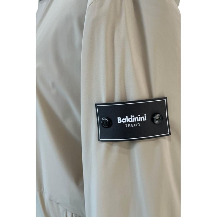 Baldinini Trend Beige Polyester Men Jacket