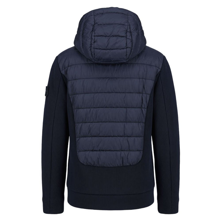 Baldinini Trend Blue Polyester Men Jacket