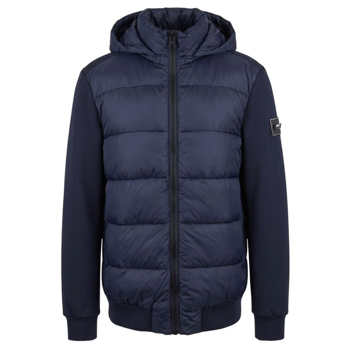 Baldinini Trend Blue Polyester Men Jacket