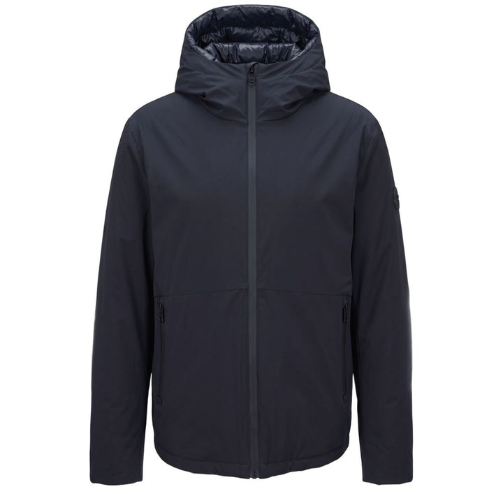 Baldinini Trend Blue Polyester Men Jacket