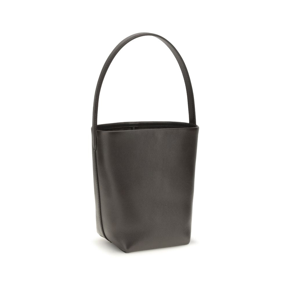 The Row Brown Calf Leather Bos Taurus Shoulder Bag