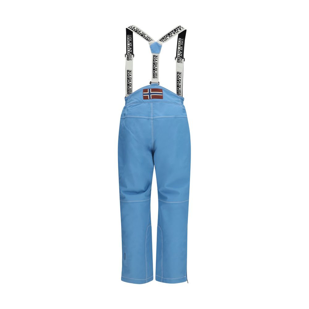 Napapijri Blue Polyester Athletic Pants