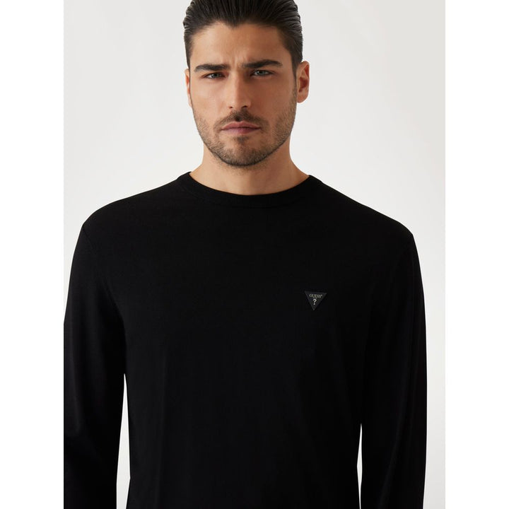 Guess Black Viscose Sweatshirt