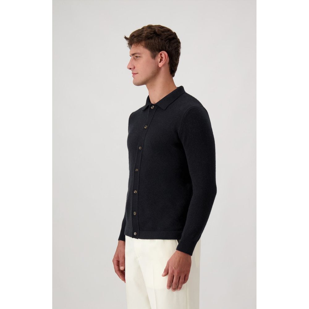 Autore Black Wool Cardigan