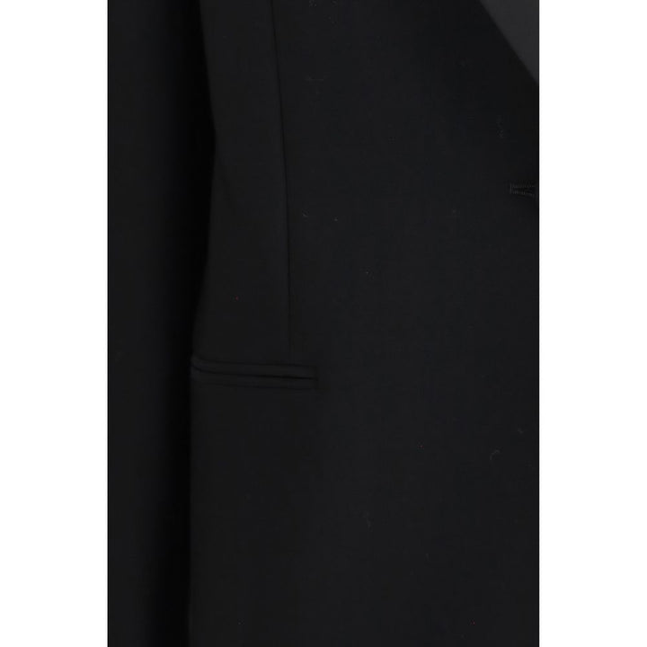 The Row Black Wool Oves Aries Blazer