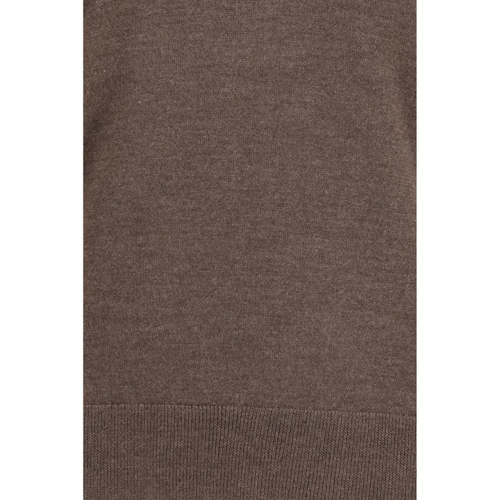 The Row Brown Cashmere Sweater