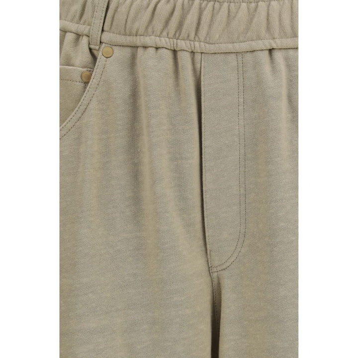 Brunello Cucinelli Beige Cotton Casual Pants
