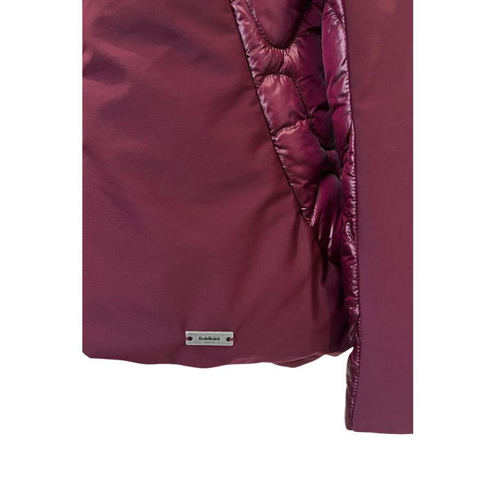 Baldinini Trend Red Nylon Women Jacket