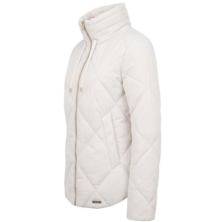 Baldinini Trend White Polyester Women Jacket