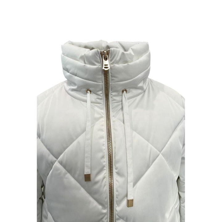 Baldinini Trend White Polyester Women Jacket