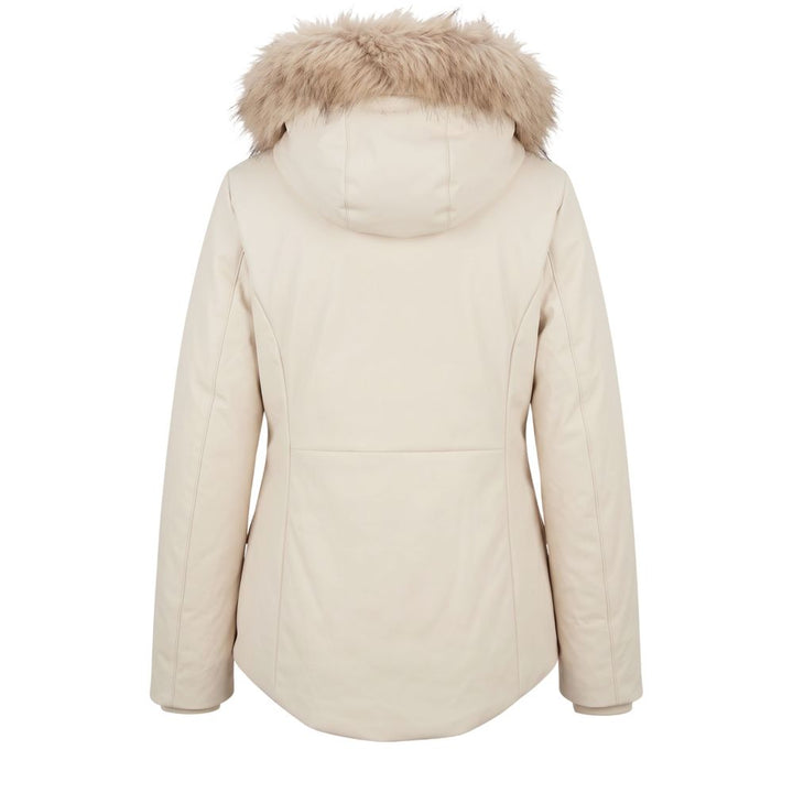 Baldinini Trend White Nylon Women Jacket