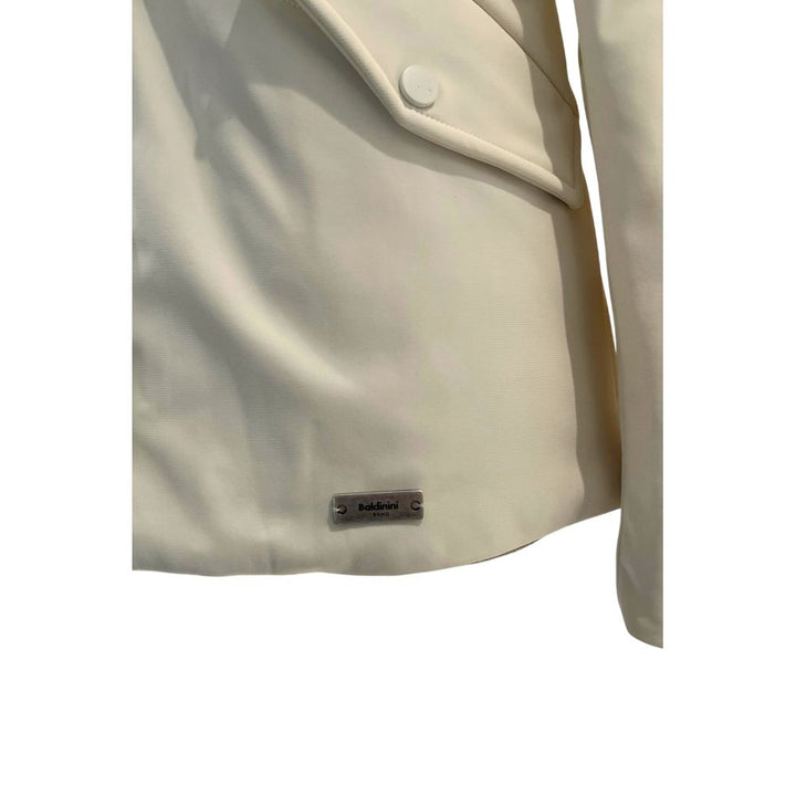 Baldinini Trend White Nylon Women Jacket