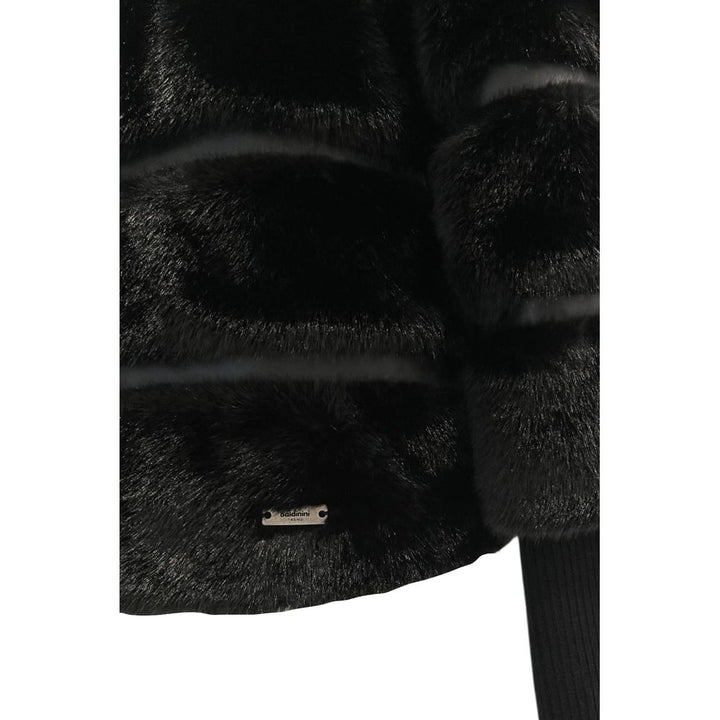 Baldinini Trend Black Polyester Women Jacket