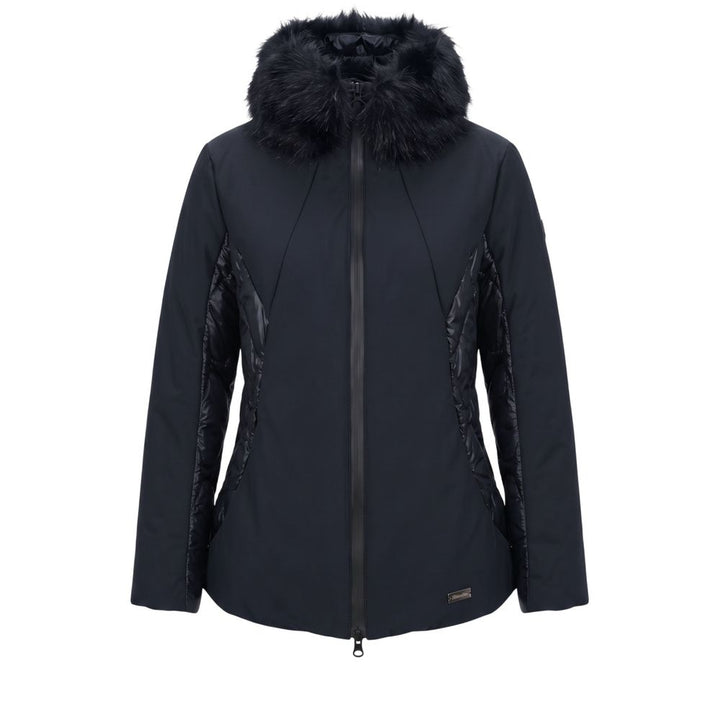 Baldinini Trend Blue Nylon Women Jacket