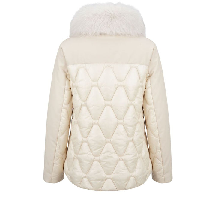 Baldinini Trend White Nylon Women Jacket