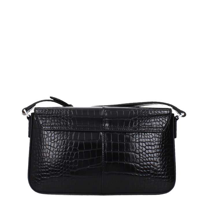 Karl Lagerfeld Black Polyethylene Shoulder Bag