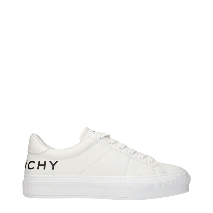 Givenchy White Leather Sneakers