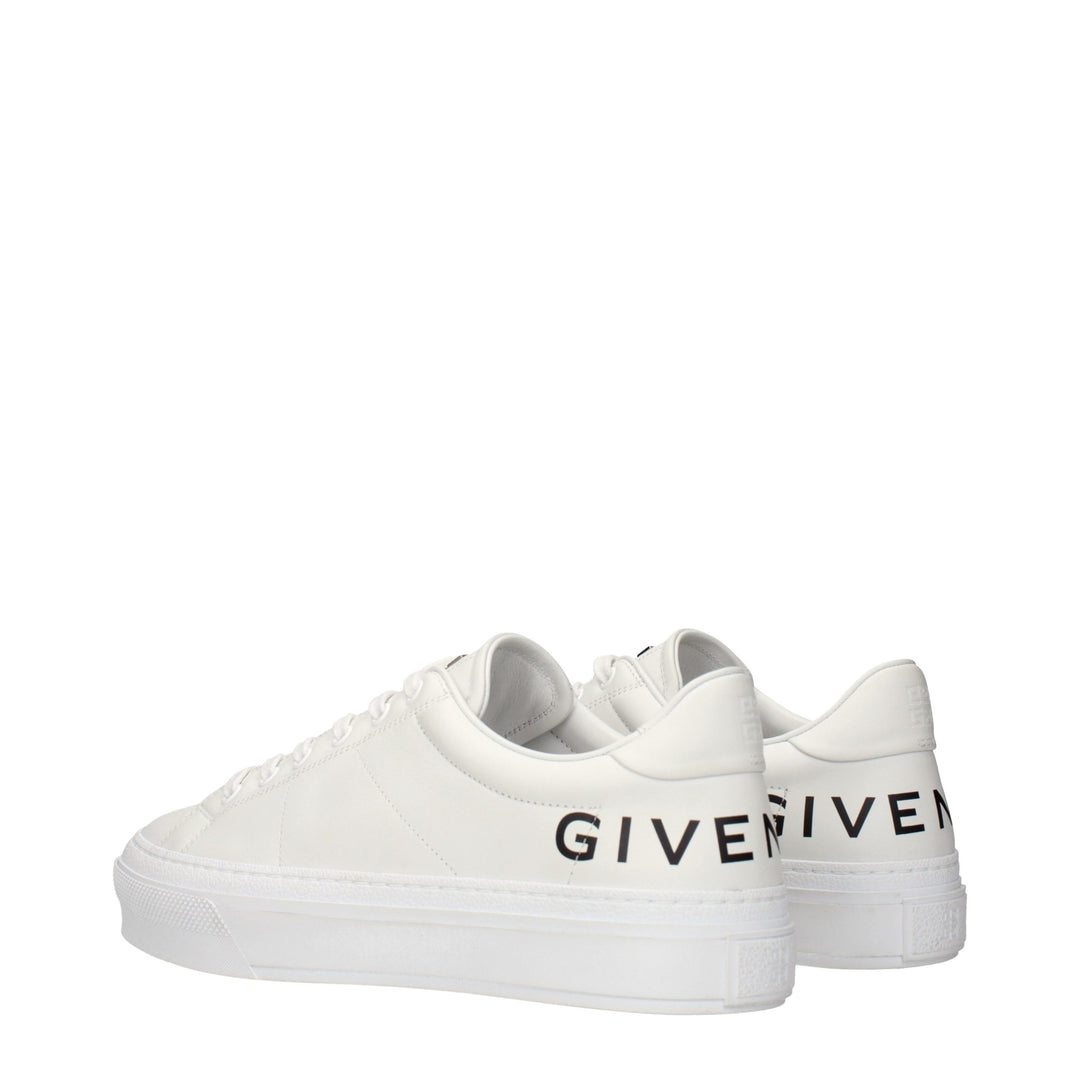 Givenchy White Leather Sneakers