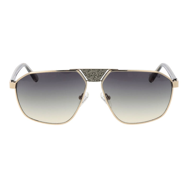 Guess Gold Metal Sunglasses