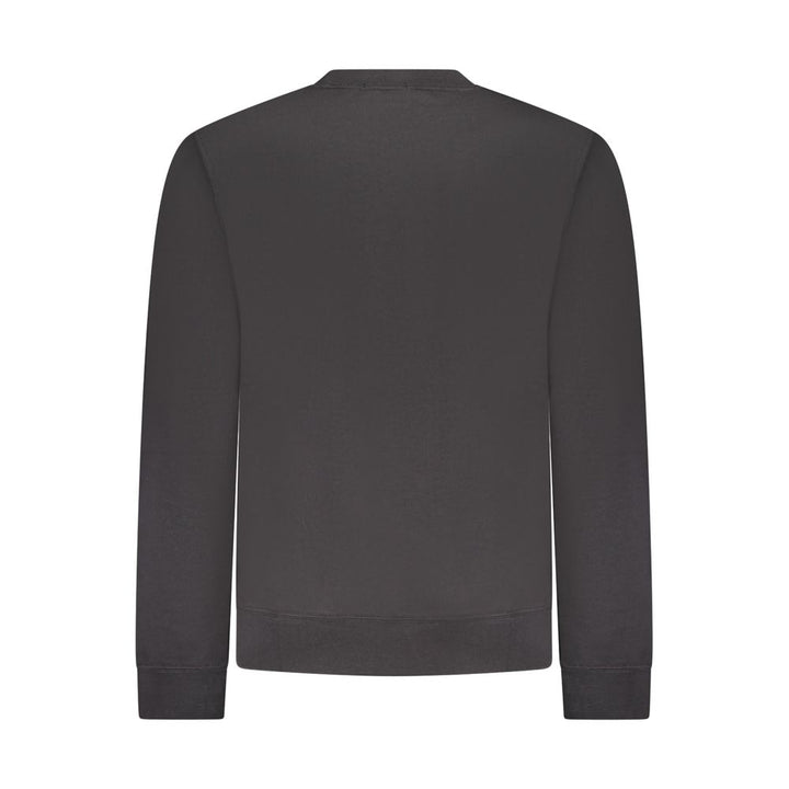 Calvin Klein Black Cotton Menswear Sweatshirt