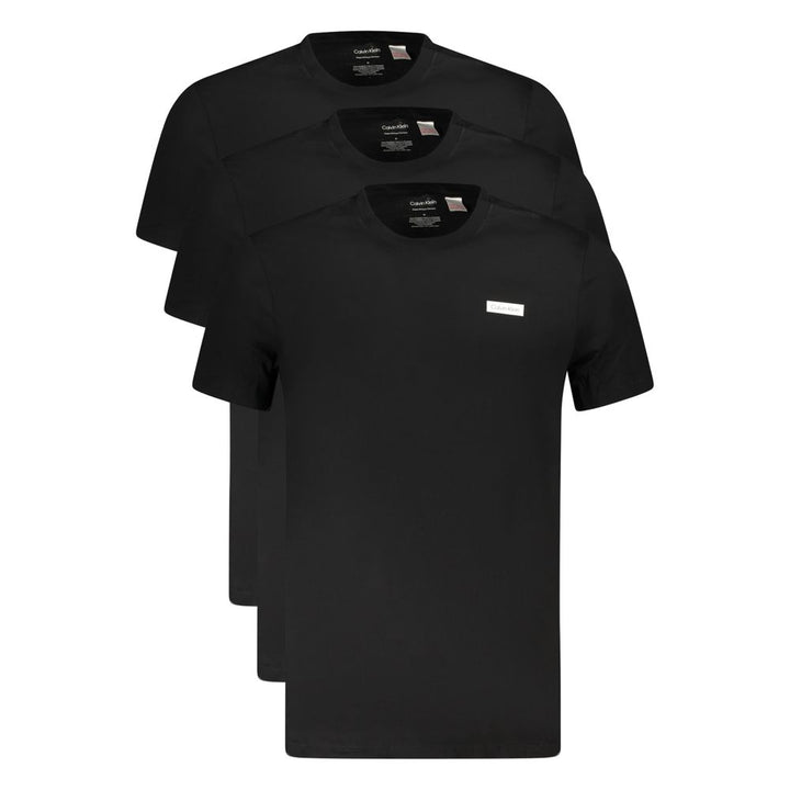 Calvin Klein Black Cotton Men's Undershirt